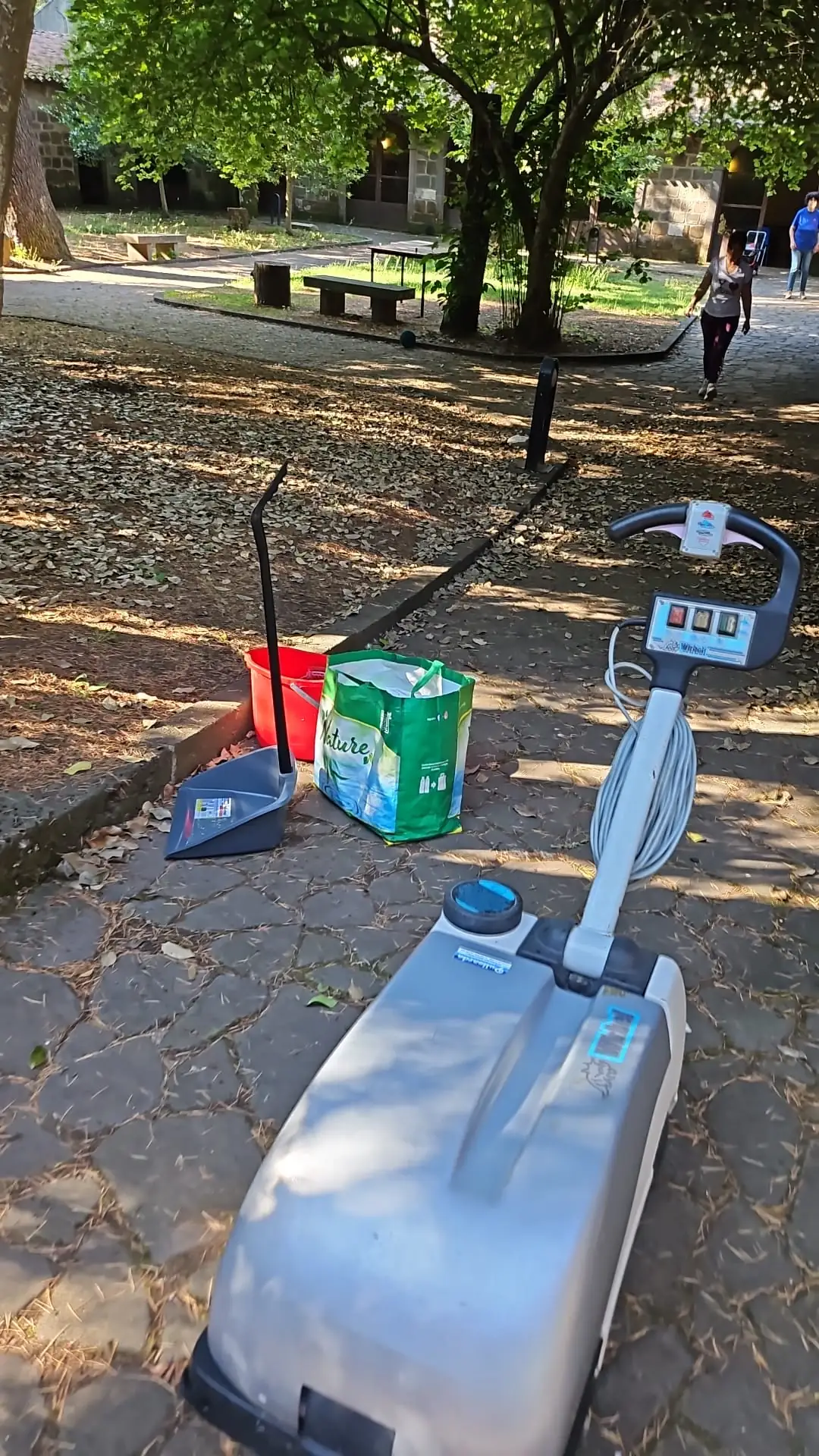 Mantenimento degli spazi durante l’evento