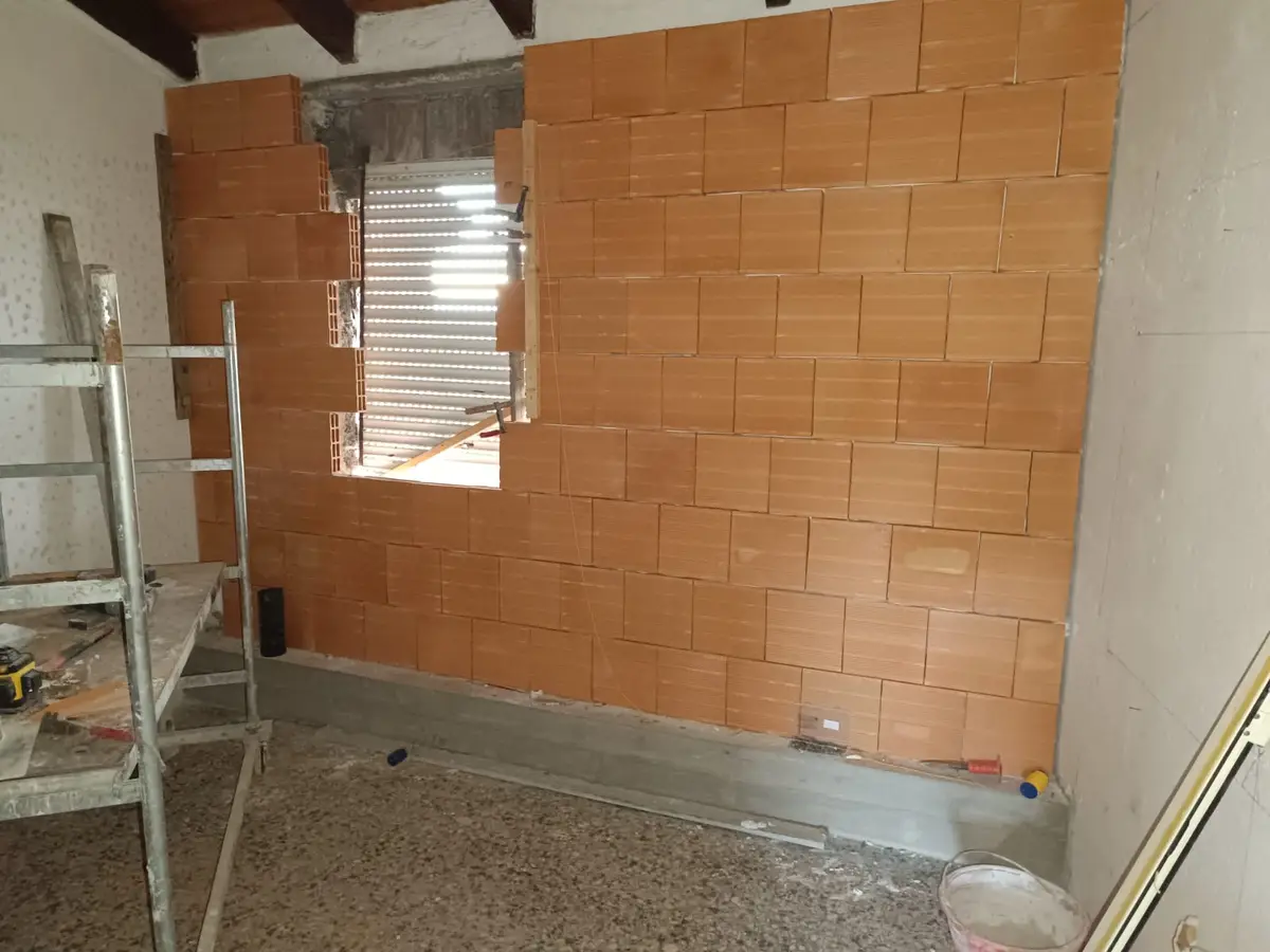 Fase intermedia della modernizzazione degli interni